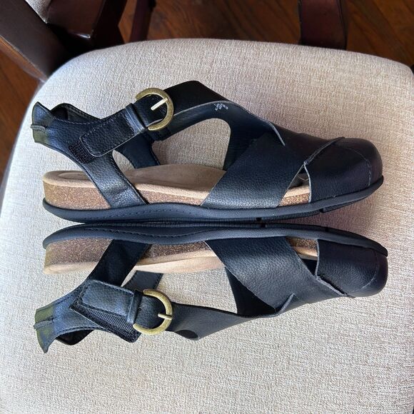 Earth Origins Women’s Black Slingback Sandals Size 11 Comfort Walking - Picture 7 of 7